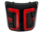 LED-Rücklicht mit integrierter Blinkerfunktion - POWER1 - Vespa GTS/GTV/HPE 125-300 ccm (Bj. 2014-2022) - smoked